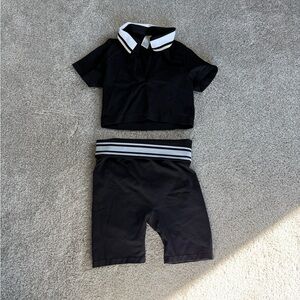 Victoria's Secret pink polo athletic set